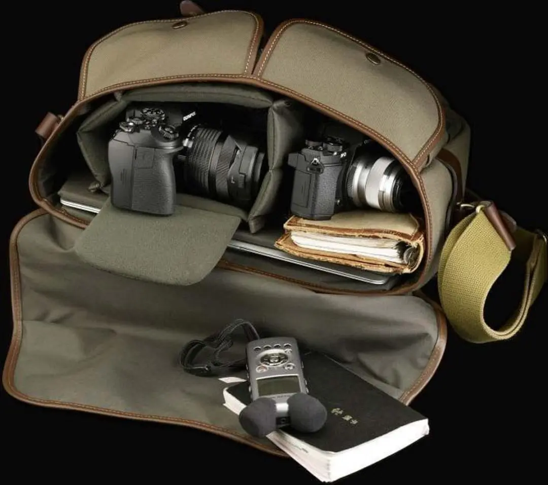 Billingham Hadley One Schoudertas - Sage/Chocolate