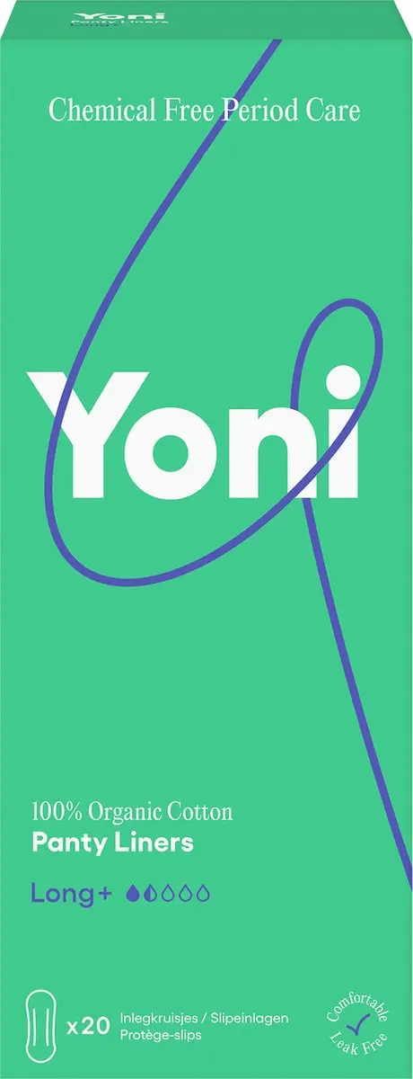 Yoni Inlegkruisjes Extra Lang Biologisch Katoen