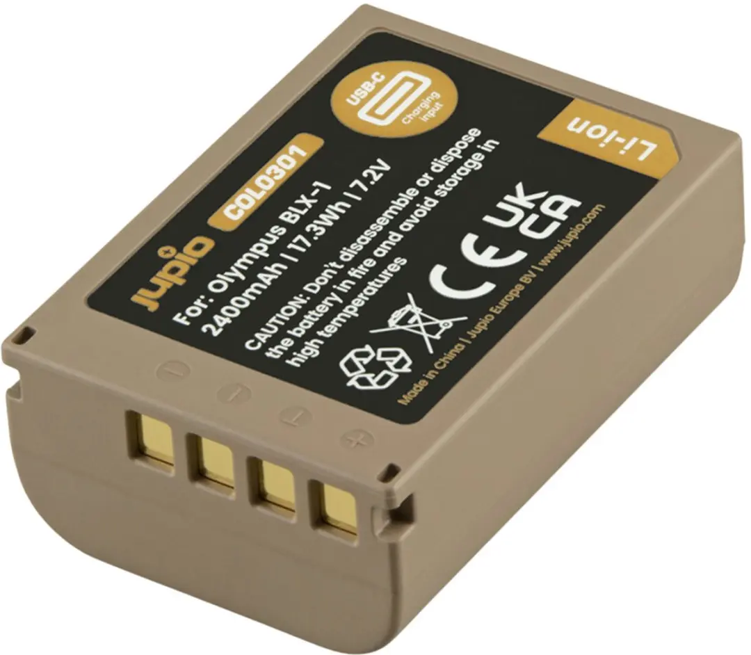 Jupio BLX-1 Ultra C Accu 2400mAh - Systeemcamera