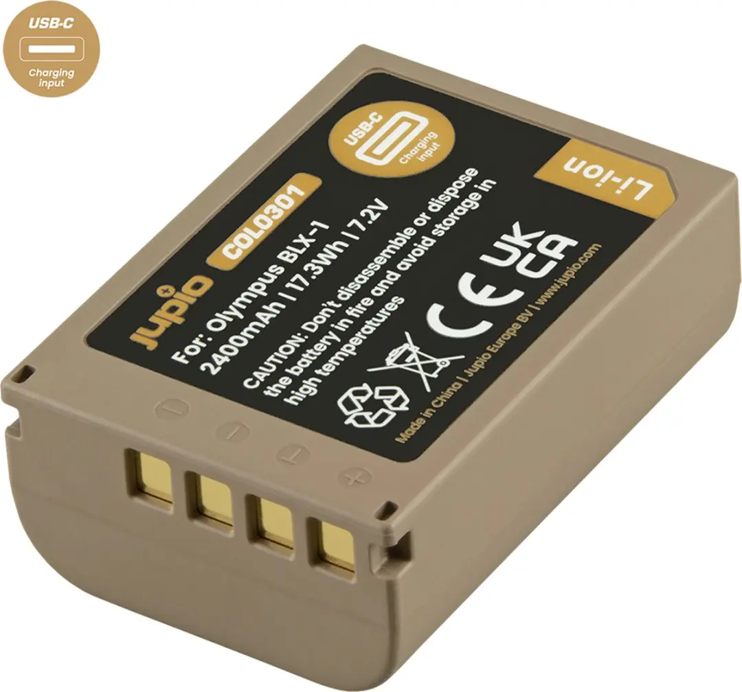 Jupio BLX-1 Ultra C Accu 2400mAh - Systeemcamera