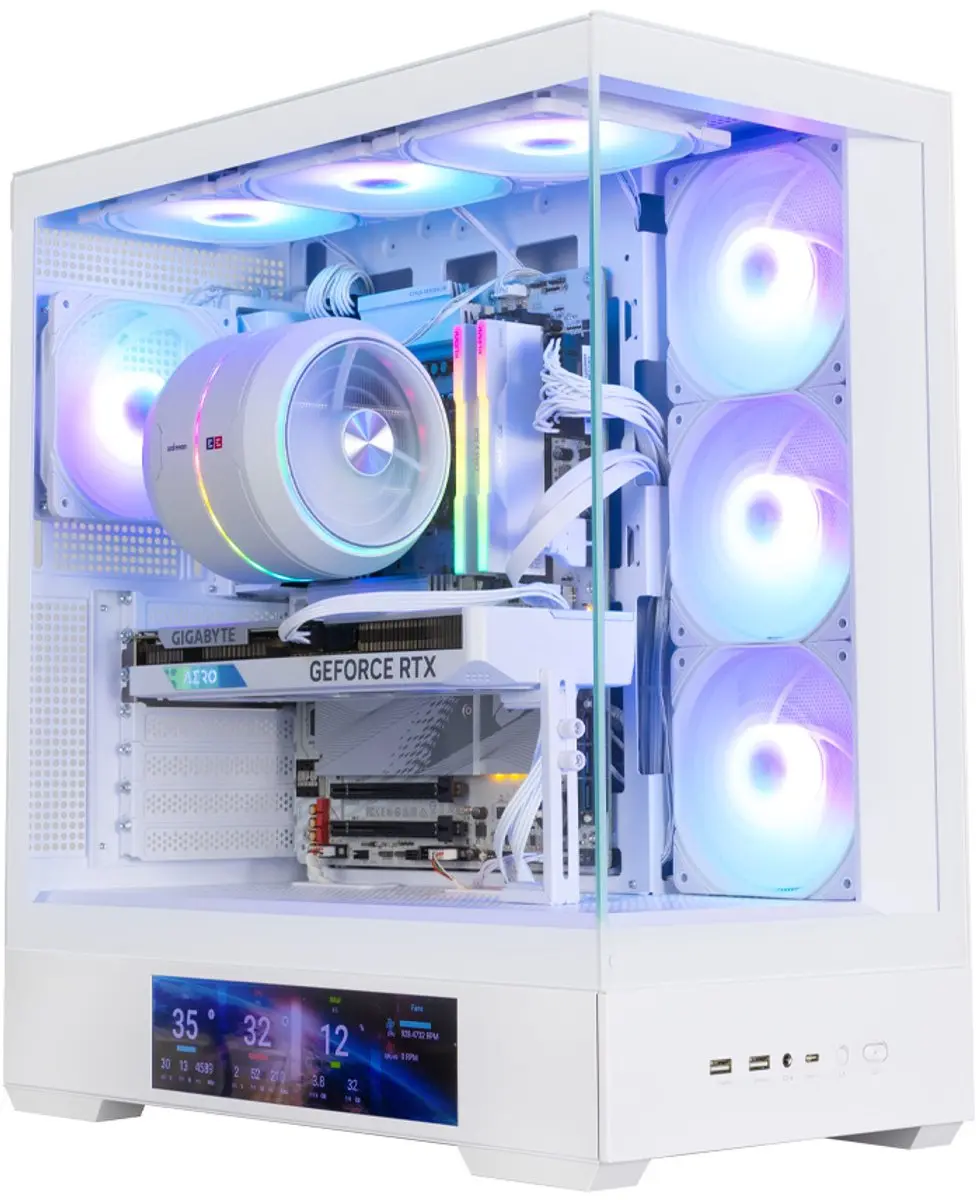 Zalman P40 DS Midi Tower - Wit