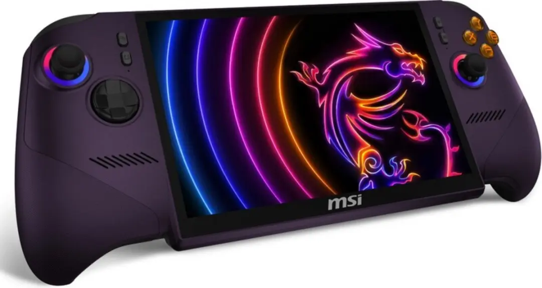 MSI Claw 8 EX AI+ CG3EM Gaming Handheld - 1TB - Void Purple - afbeelding 6 van 6