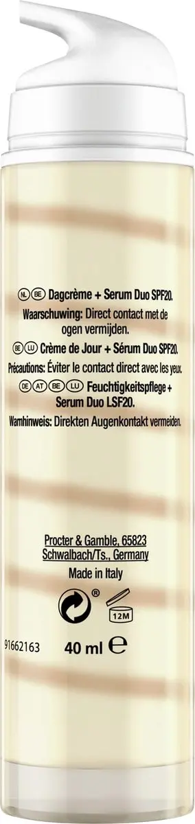 Olay Total Effects Dagcrème & Serum Duo SPF 20 - 40ml