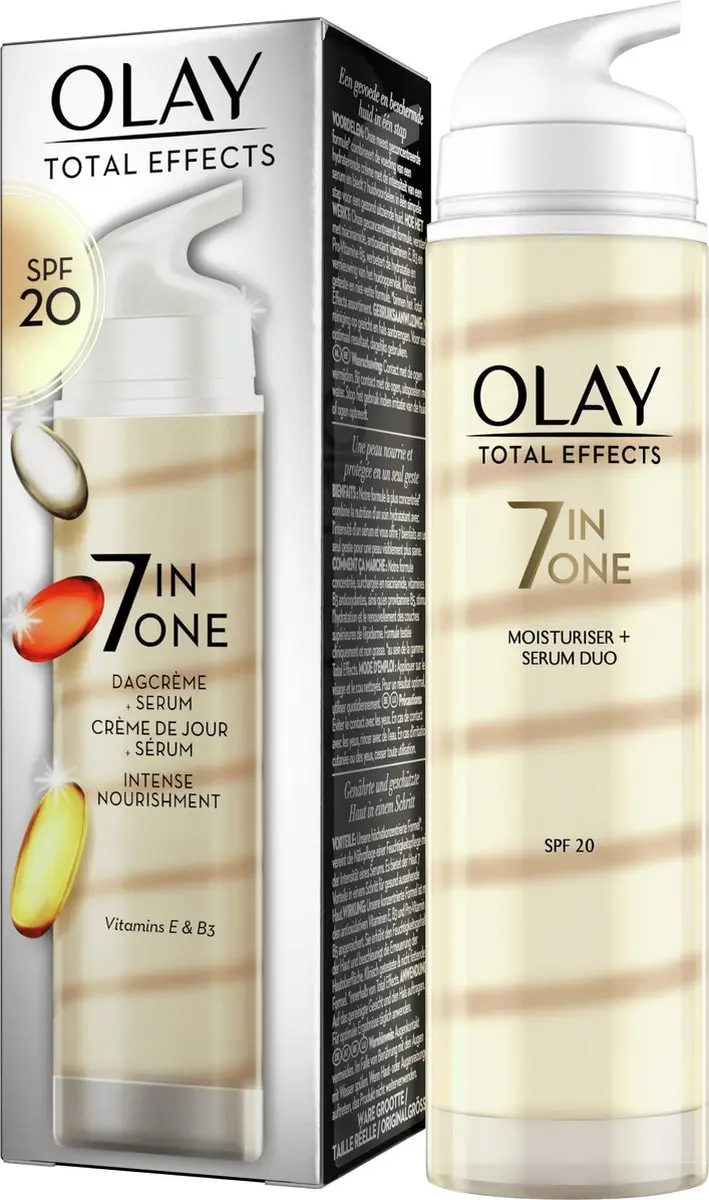 Olay Total Effects Dagcrème & Serum Duo SPF 20