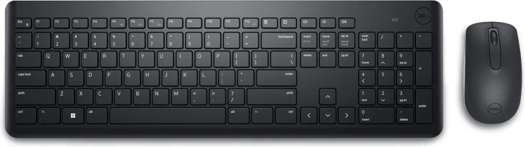 Dell KM3322W Toetsenbord & Muis - Zwart