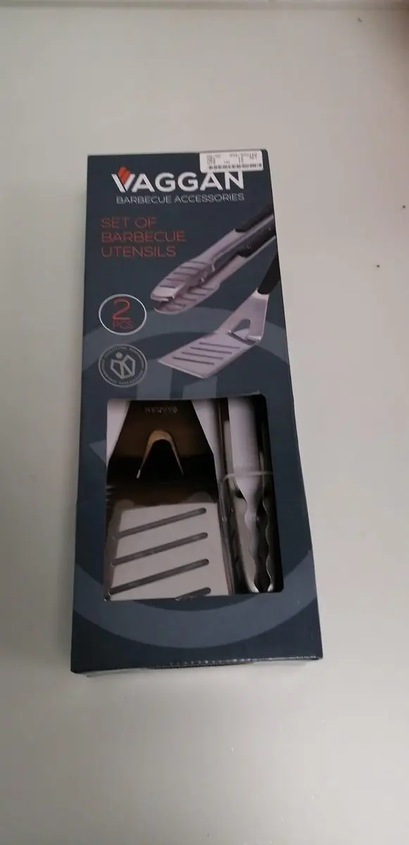 BBQ Gereedschap Set 2-delig - Zilver