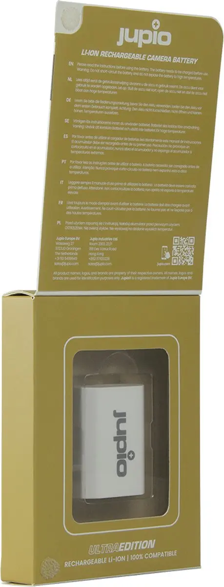 Jupio NP-FZ100 Fotobatterij 2400mAh - USB-C
