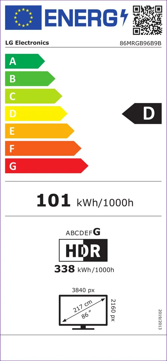 LG 86MRGB96B9B AI 86