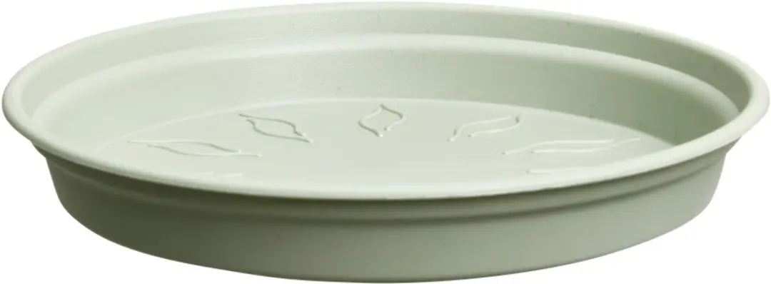 Elho Green Basics Schotel 34 - Ø33.5cm Steengroen