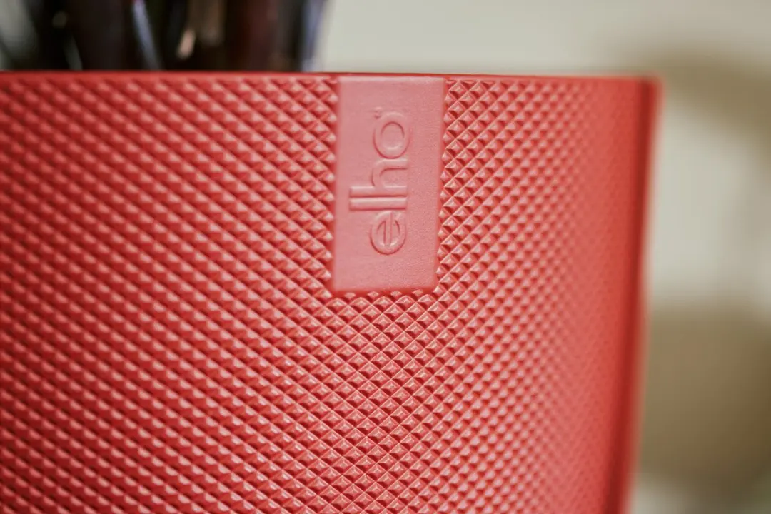 Elho Jazz Rond 14 Bloempot - 1.5L - Toscaans Rood