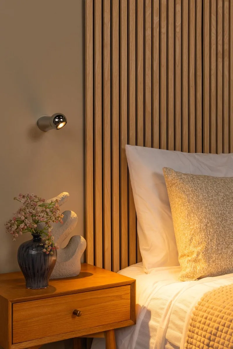 Lucide IPSOS Wandlamp Badkamer LED 6W 2700K - Chroom - afbeelding 6 van 6