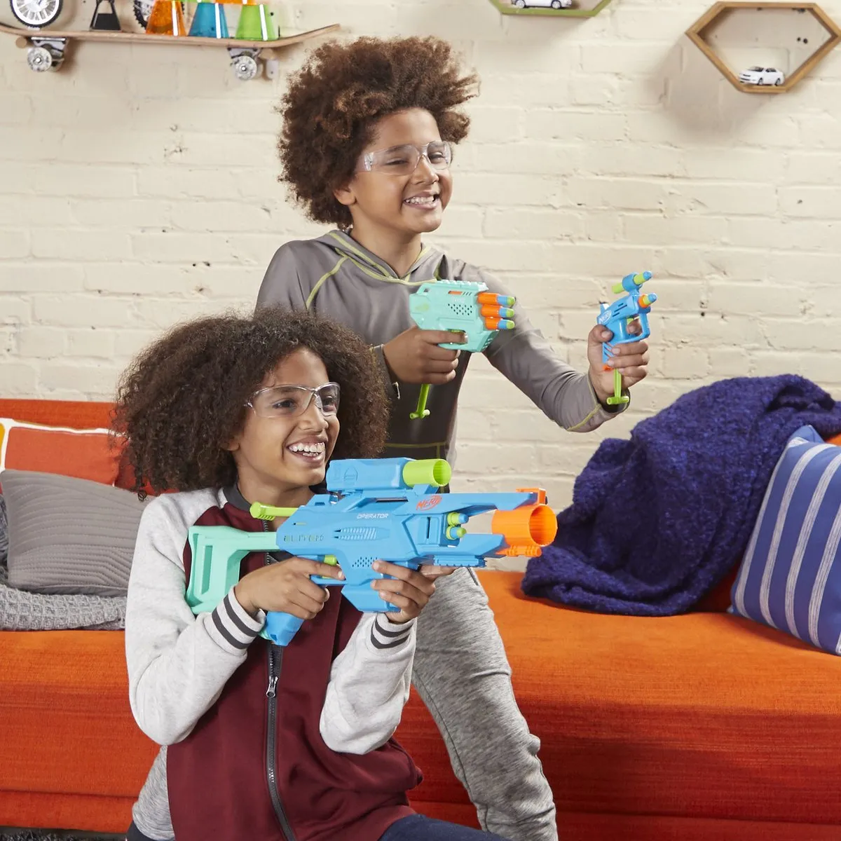 Nerf Elite 2.0 Tactical Pack Blaster - Blauw
