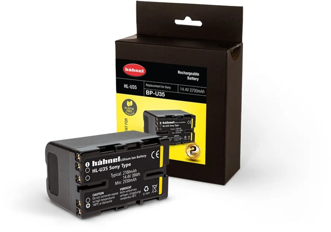 Hähnel HL-U35 Accu 2700mAh - Compactcamera