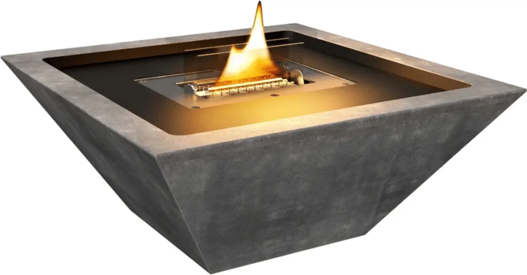 Hibiscus 33 Concrete MgO Tafelbrander - Grijs - afbeelding 5 van 6