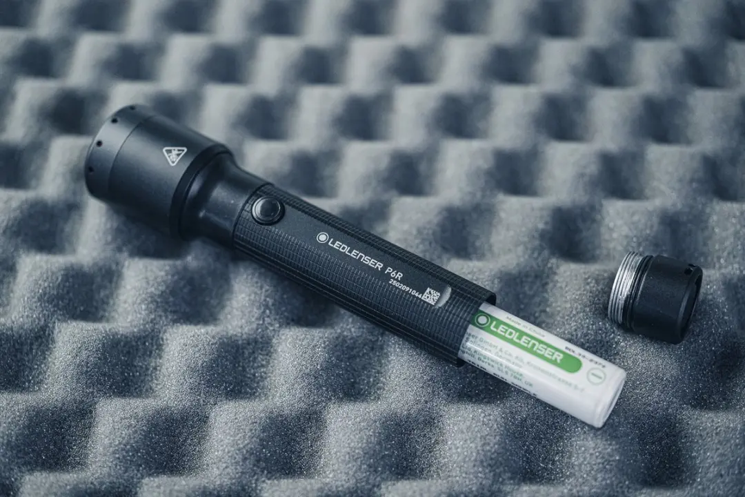 Ledlenser P6R Zaklamp - 1200 Lumen - 320m - Zwart