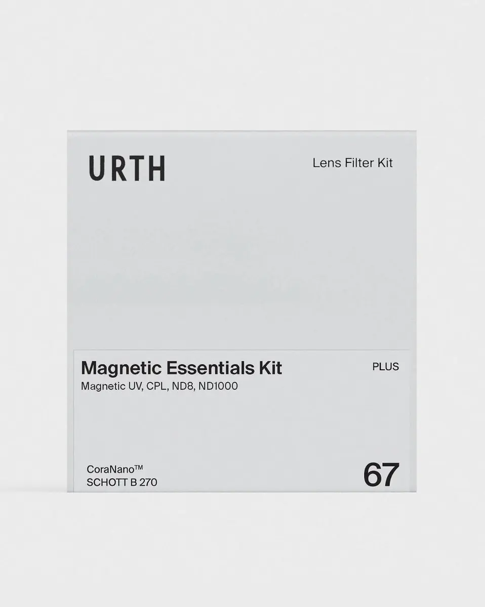 Urth Magnetic Essentials Kit 58mm - UV+CPL+ND8+ND1000 - Zwart