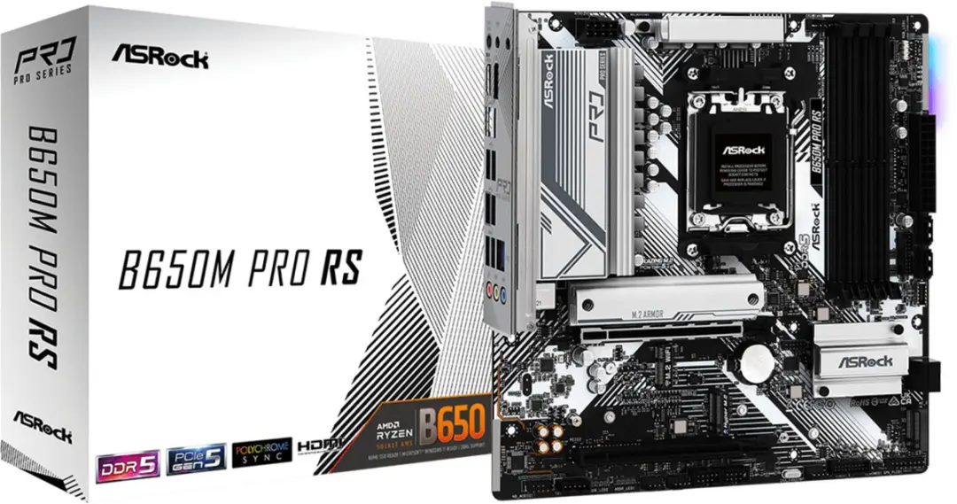 ASRock B650M Pro RS AM5 Moederbord