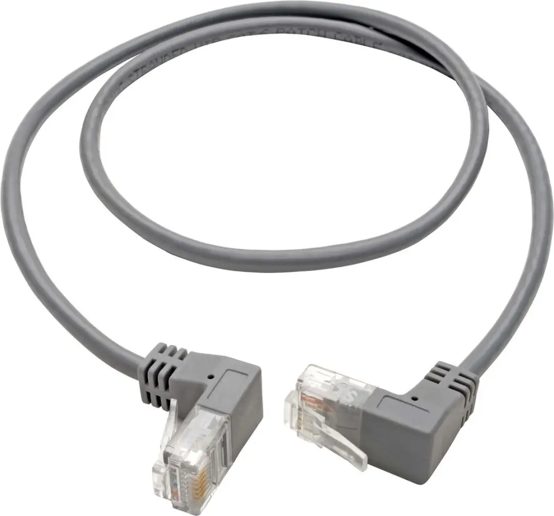 Tripp Lite N201-SR2-GY Netwerkkabel Cat6 0,6m - Grijs