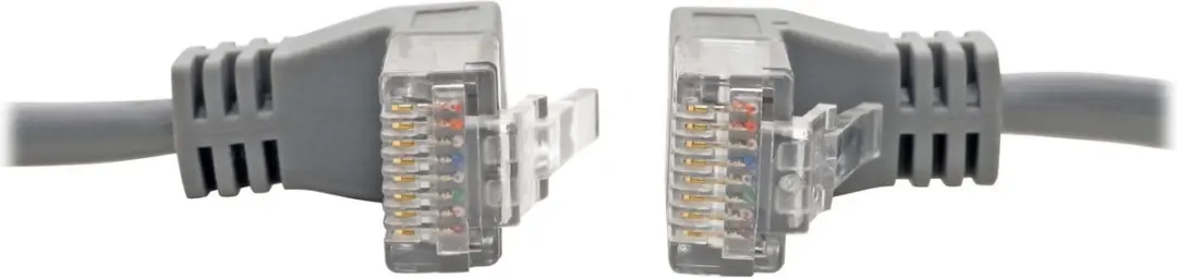 Tripp Lite N201-SR2-GY Netwerkkabel Cat6 0,6m - Grijs