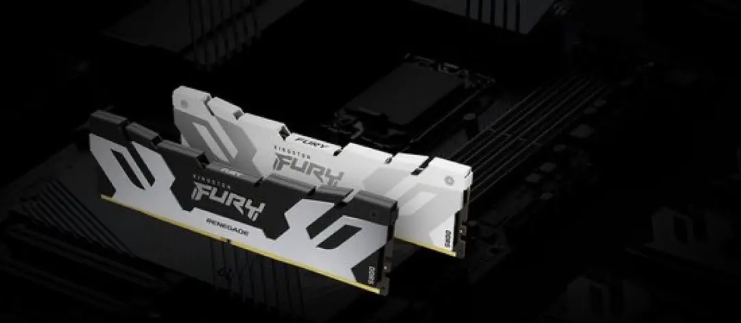 Kingston FURY Renegade White KF580C38RWK2-32 32GB DDR5 8000MT/s - 2 Stuks - afbeelding 6 van 6