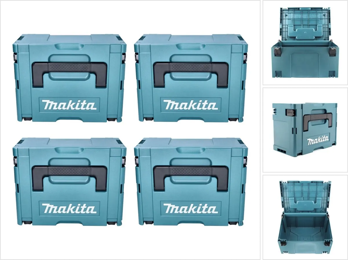 Makita MAKPAC Maat 3 Kunststof Koffer