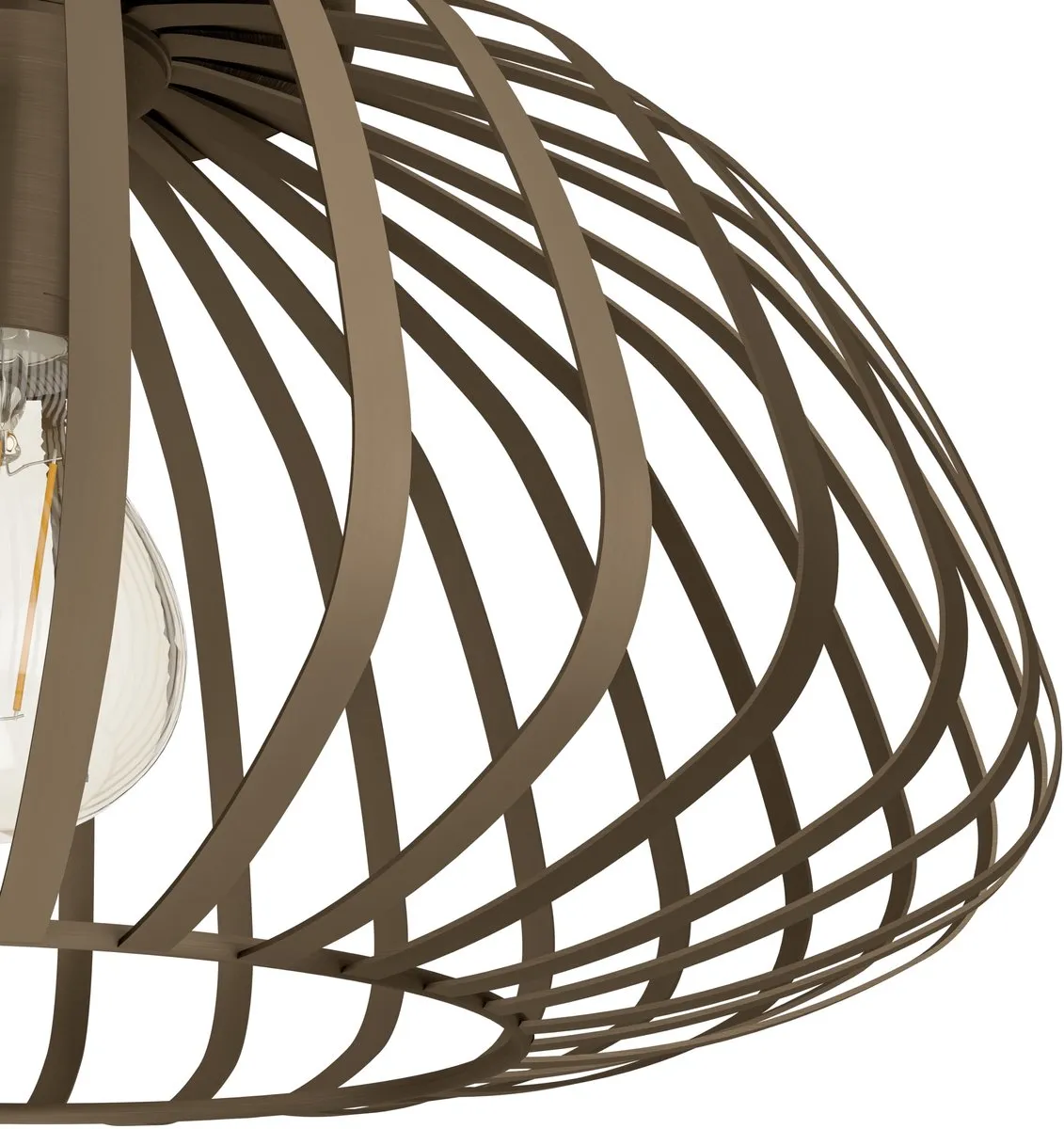 Eglo Espinal Plafondlamp E27 - Ø38,5cm Brons