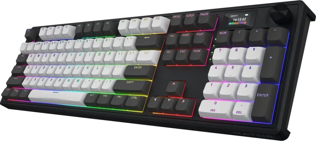 Hator Skyfall Pro HTK4100 Gaming Toetsenbord - Zwart/Grijs