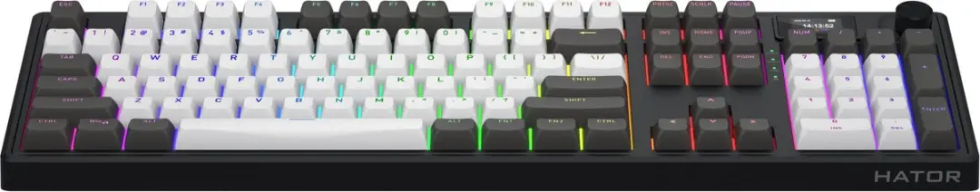 Hator Skyfall Pro HTK4100 Gaming Toetsenbord - Zwart/Grijs