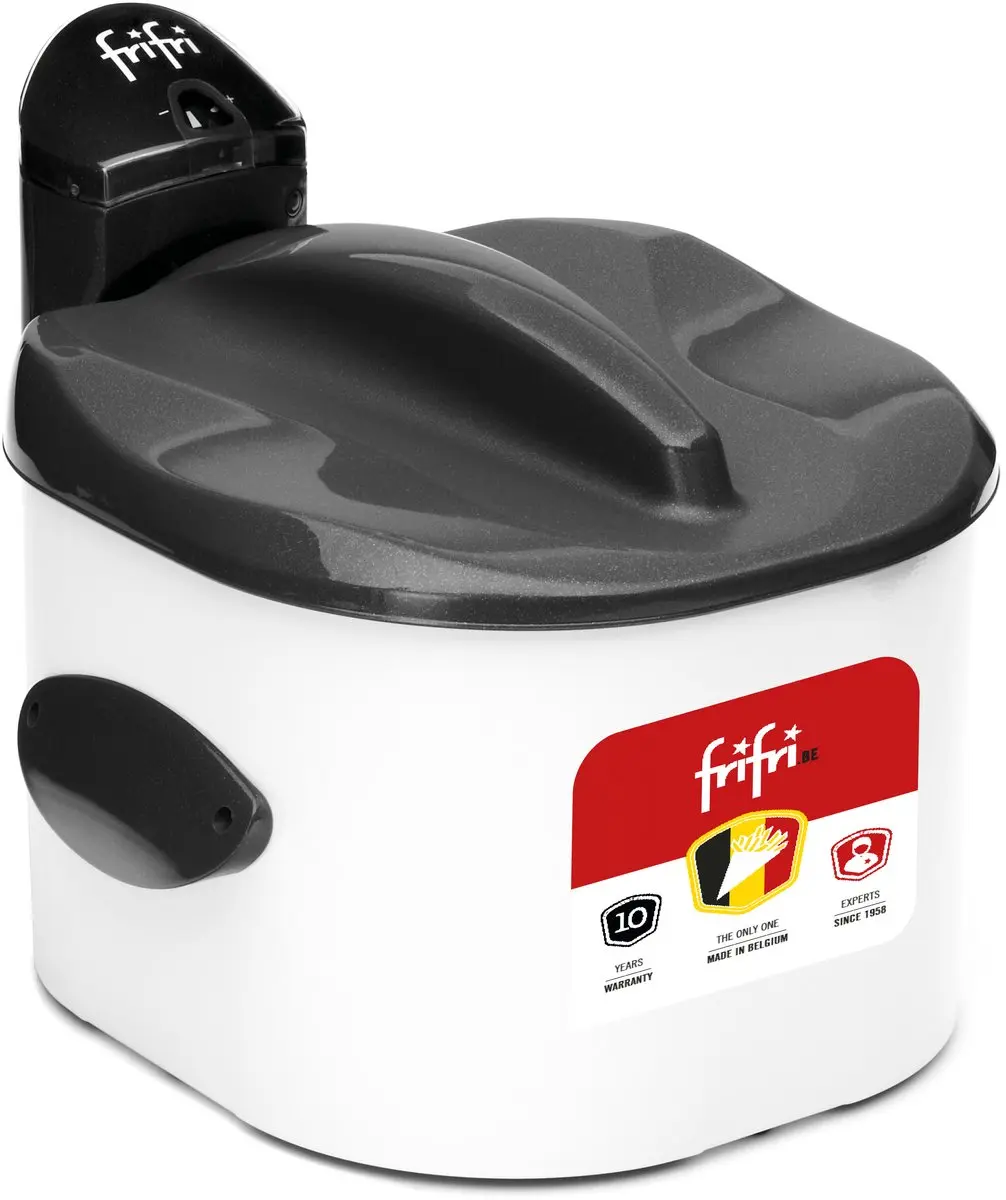 Frifri Tradition F1528 Frituurpan 4L 3200W - RVS Kuip - Wit