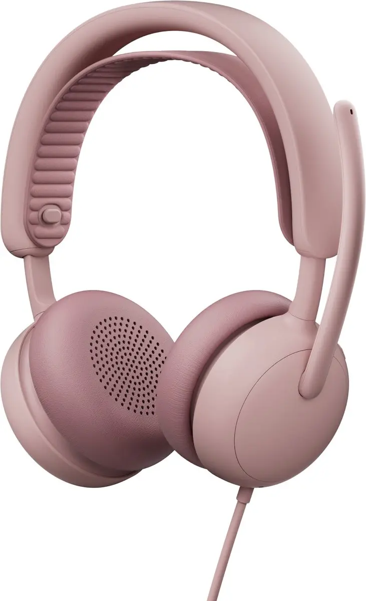 Logitech Zone Wired 2 Headset - Roze - afbeelding 6 van 6