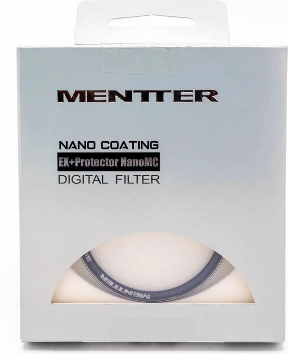 Mentter Beschermfilter Ex+ Nanomc 72mm - Zilver