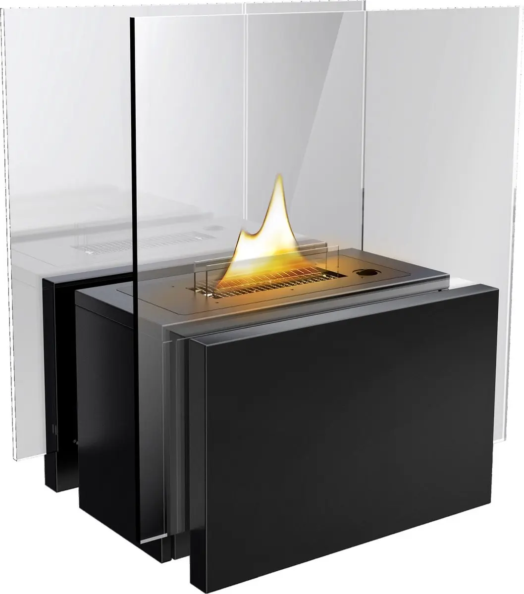 Tenderflame Freestanding Black - 2000 W - afbeelding 5 van 6