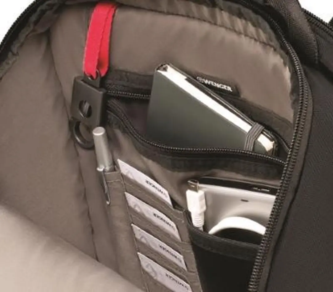 Wenger Reload Rugzak 16" - 12 Vakken - Zwart