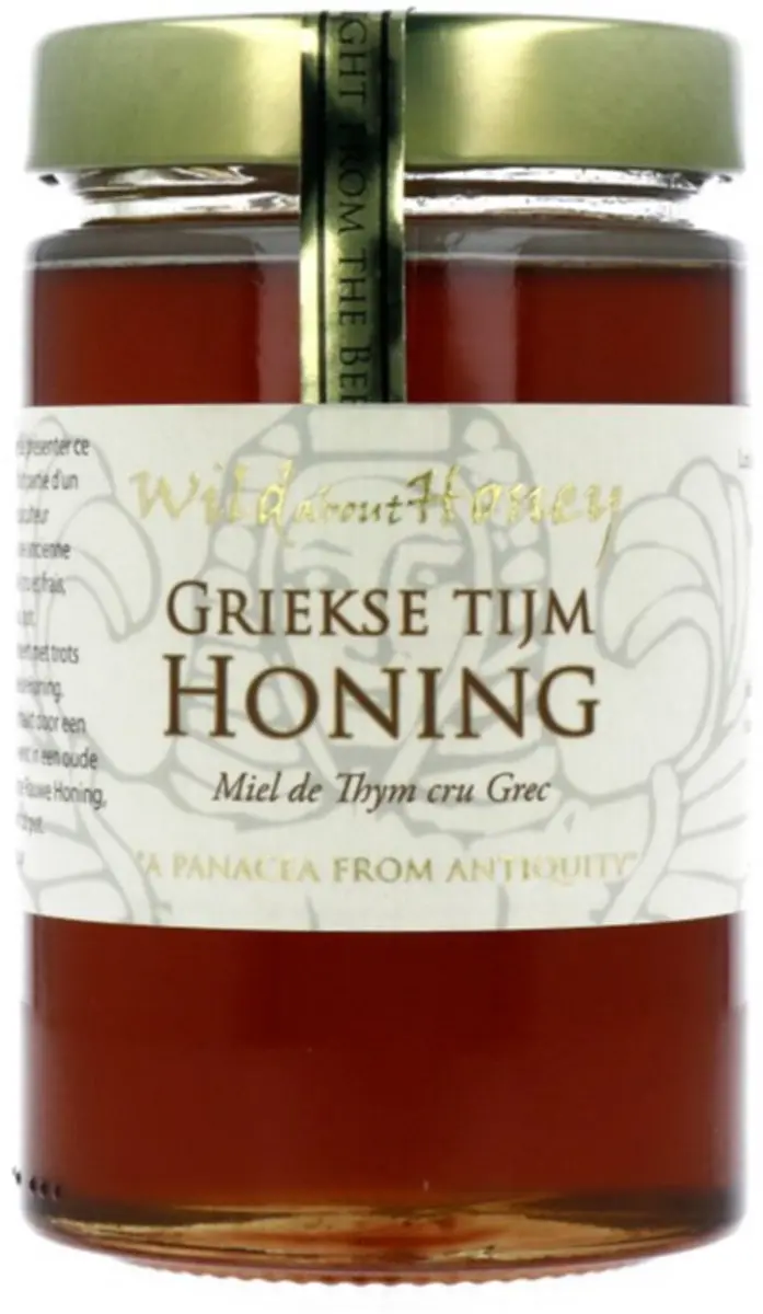 Wild About Honey Griekse Tijm Honing 480g