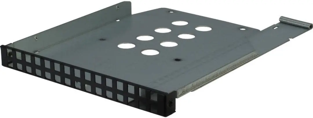Intertech IPC 1U-1404 Rack - 7x 2.5" 4x 3.5" - Zwart