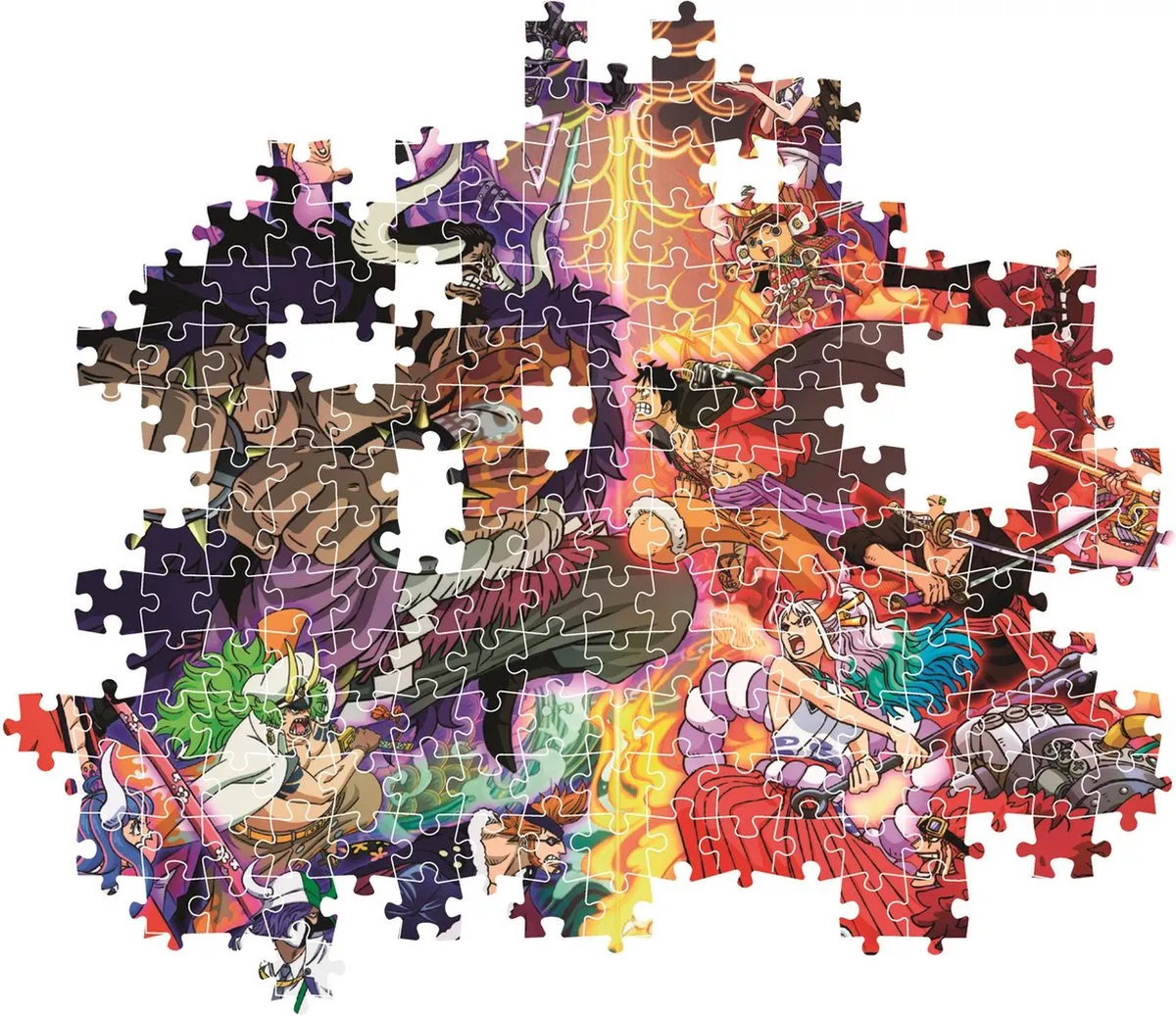 Clementoni One Piece Impossible Puzzel 1000 Stuks - Multicolor