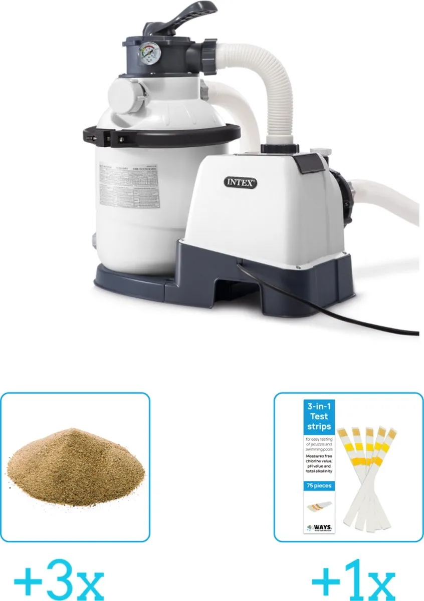Intex 26644GS Zandfilterpomp 4000L/u