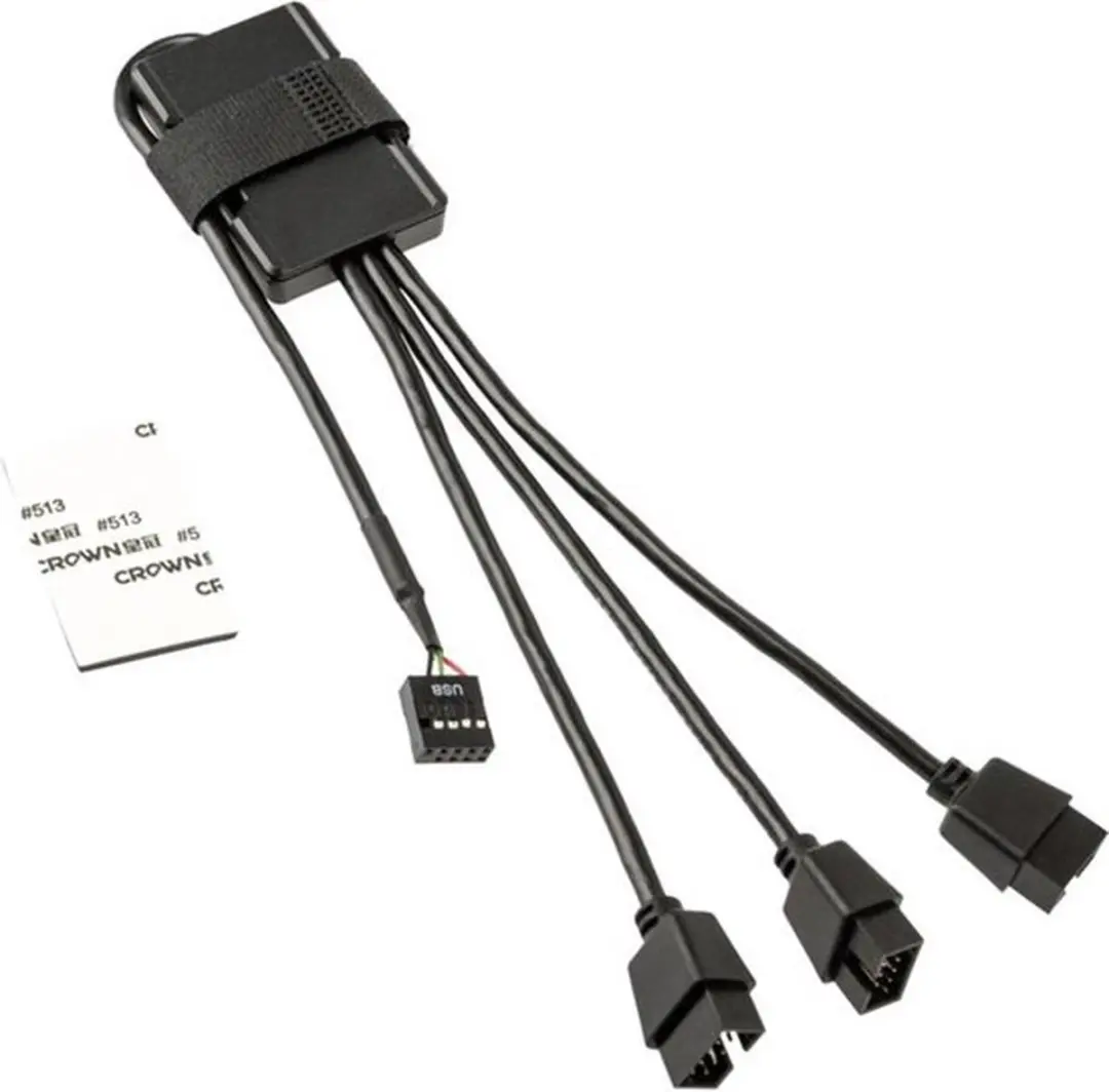 Lian Li PW-U2HB USB-adapter - Zwart