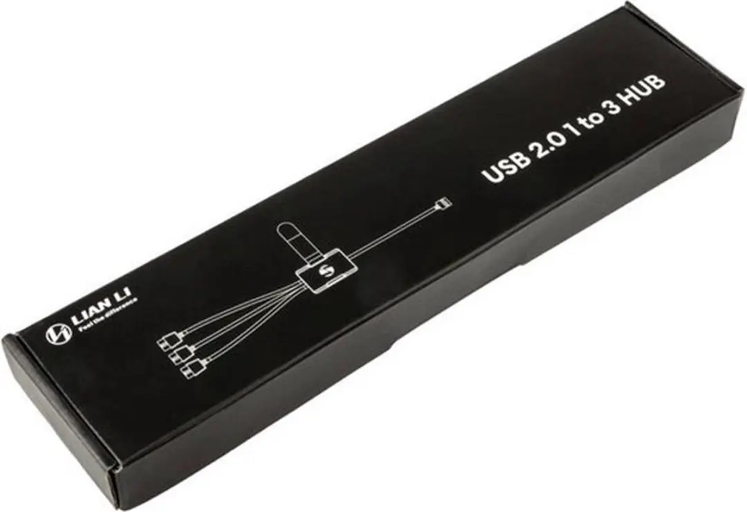 Lian Li PW-U2HB USB-adapter - Zwart