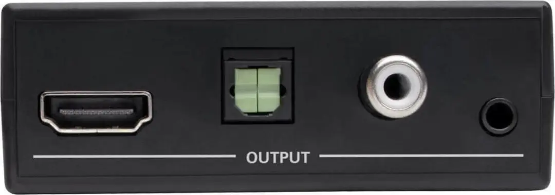Tripp Lite P130-000-AUD4K6 Audio-omzetter - Zwart