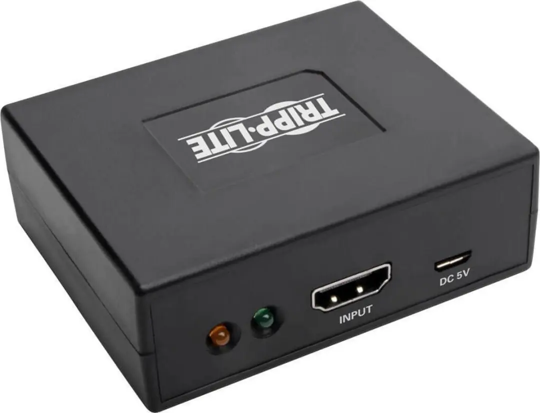 Tripp Lite P130-000-AUD4K6 Audio-omzetter - Zwart