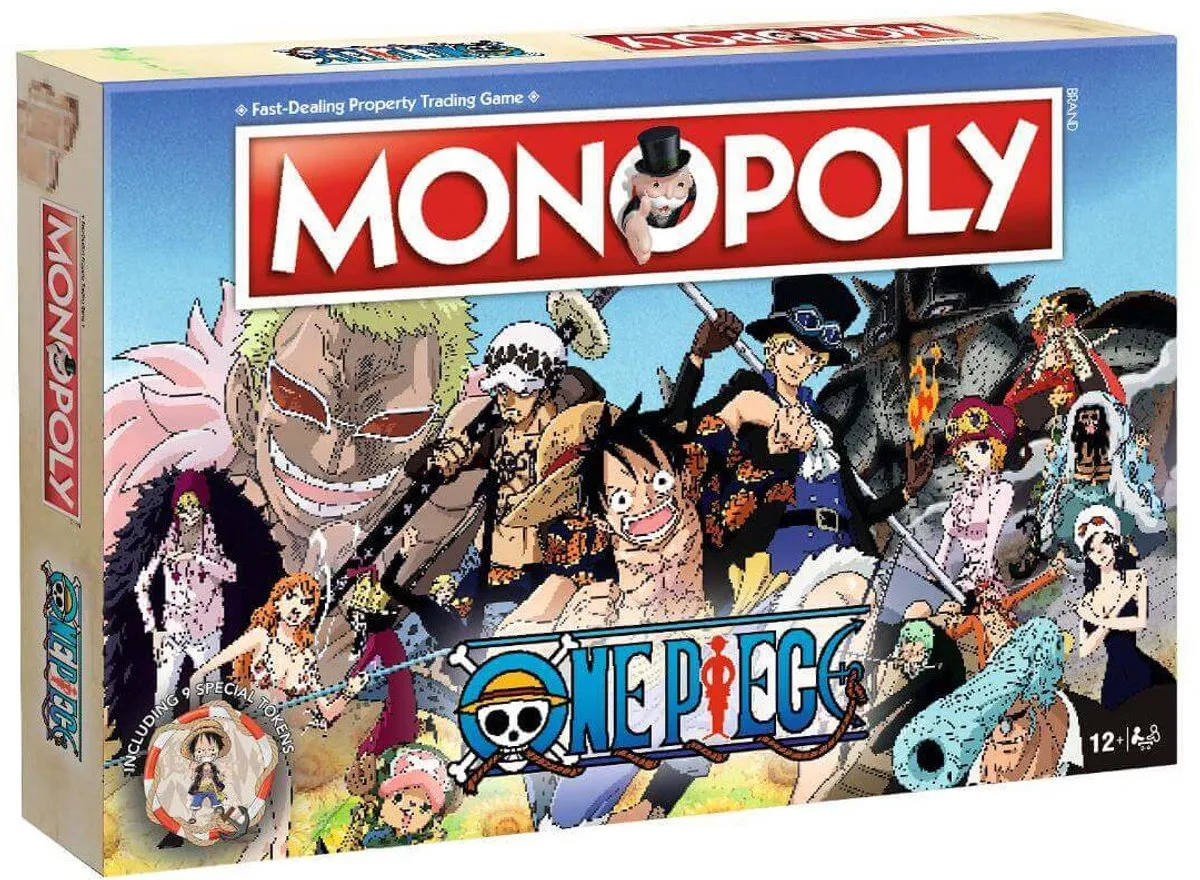Winning Moves One Piece Monopoly - 9 Figuren - Meerkleurig