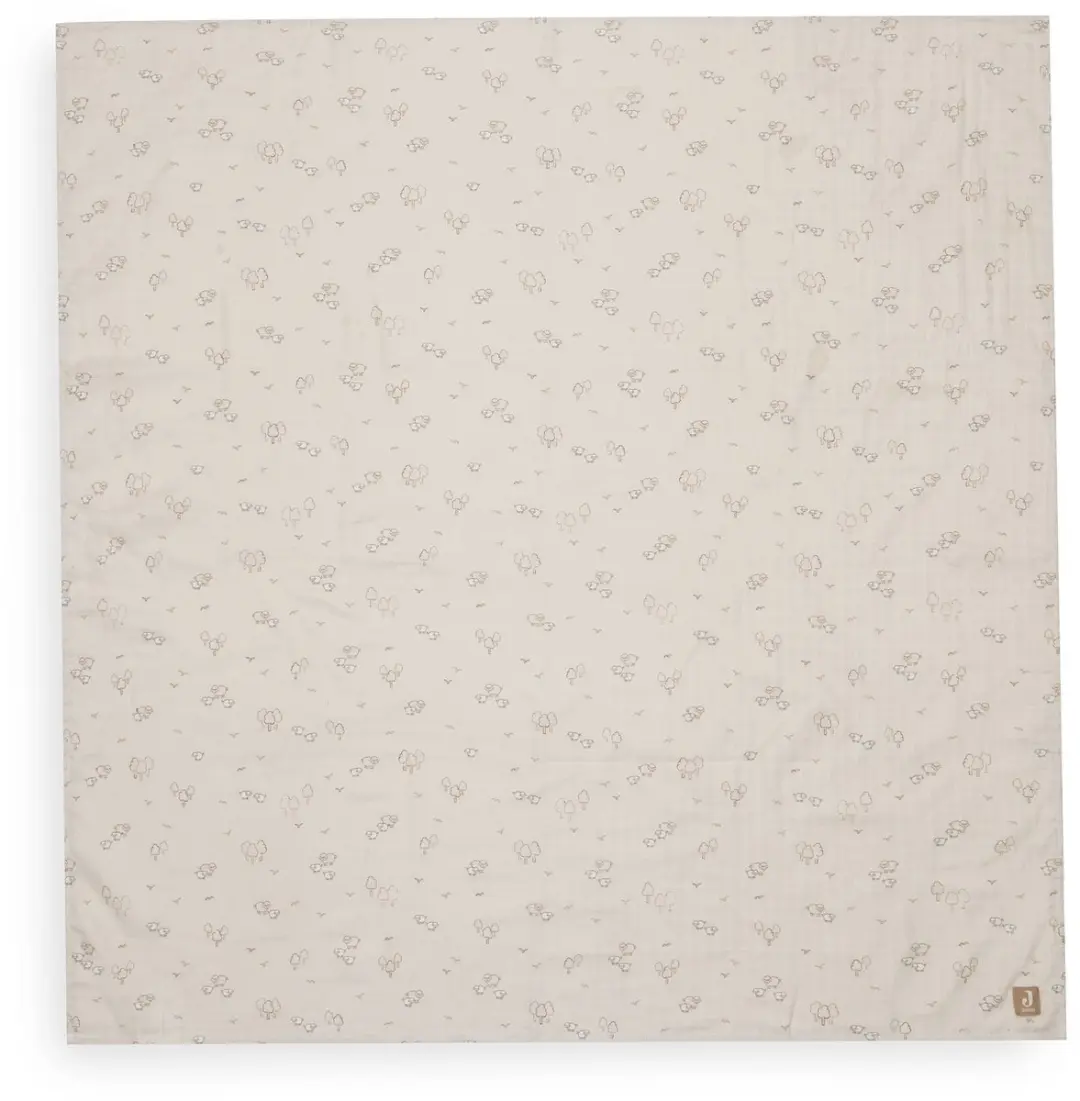 Jollein Hydrofiele Doek Large 115x115cm Woolly - 2 Stuks