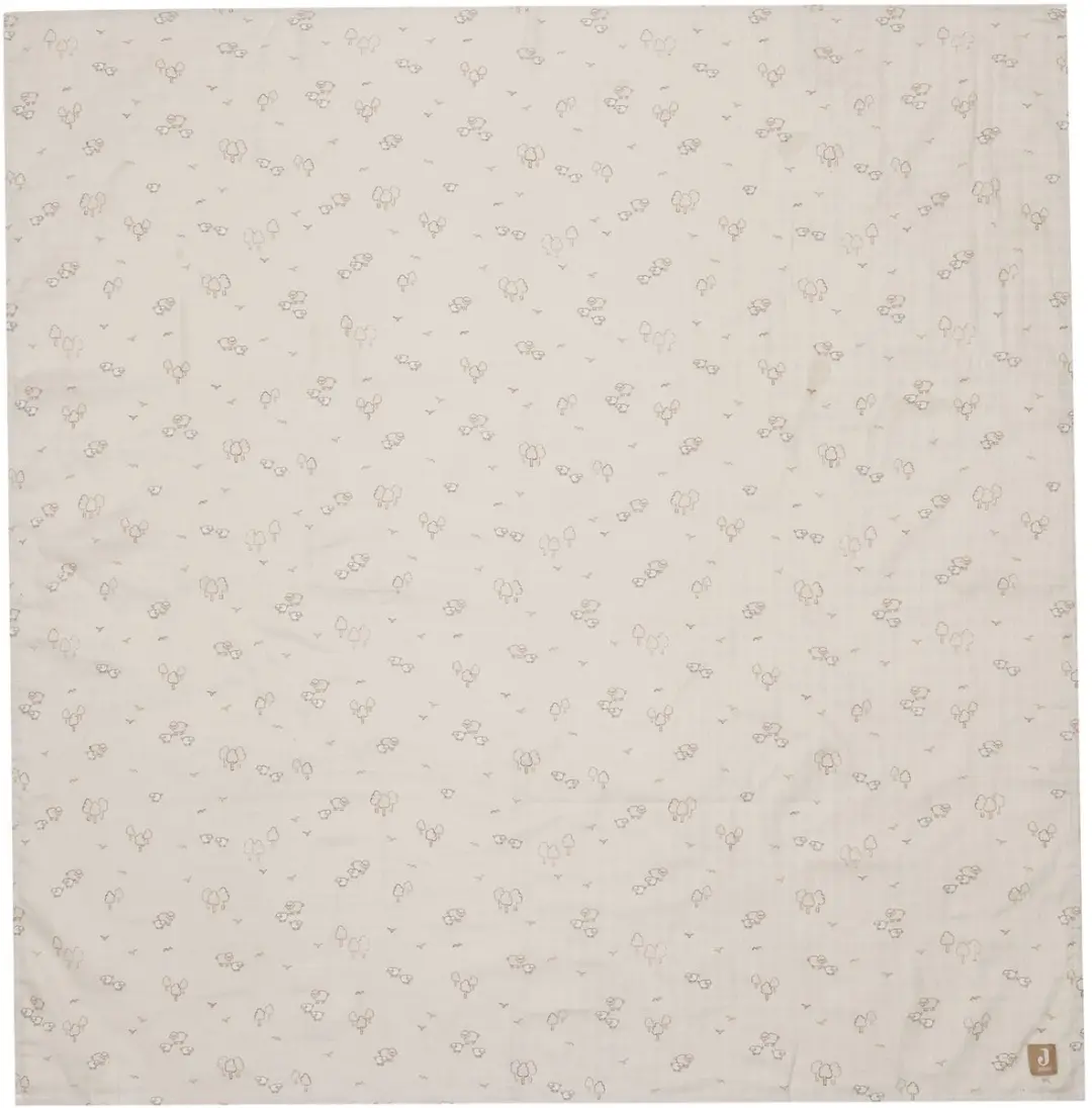 Jollein Hydrofiele Doek Large 115x115cm Woolly - 2 Stuks
