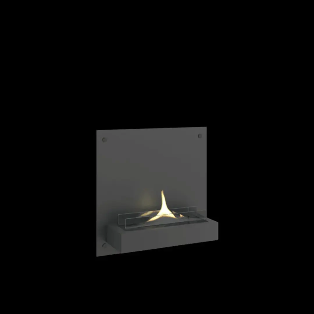 Tenderflame Solo 180 Design Haard - 2000W - Schwarz - afbeelding 6 van 6