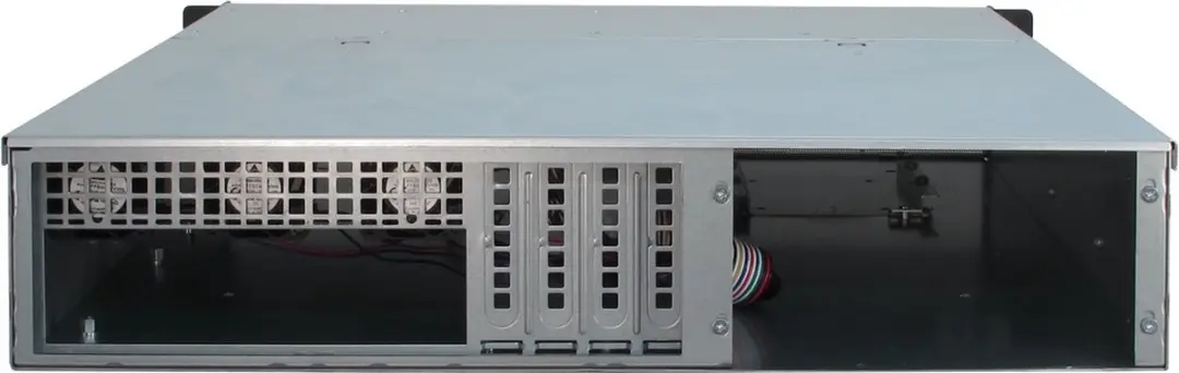 Intertech 2U 2404L S-ATA Rack 5x 3.5" - Zwart/Grijs