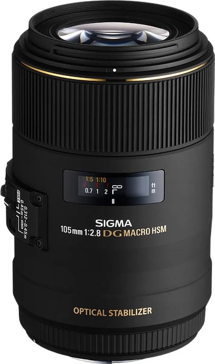 Sigma 105mm F2.8 EX DG OS HSM Macro - Canon EF - 62mm