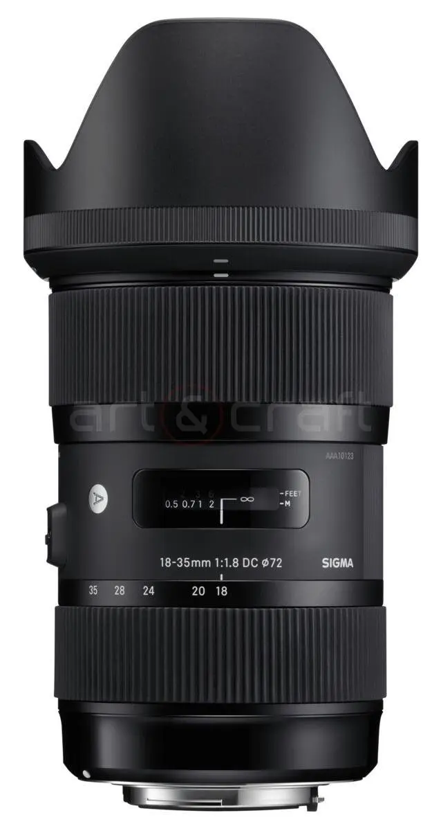 Sigma 18-35mm F1.8 DC HSM Art Nikon F-mount Camera Lens