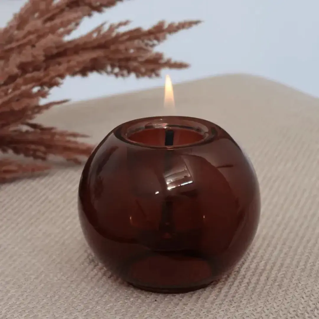 Globus Candle 10 Amber