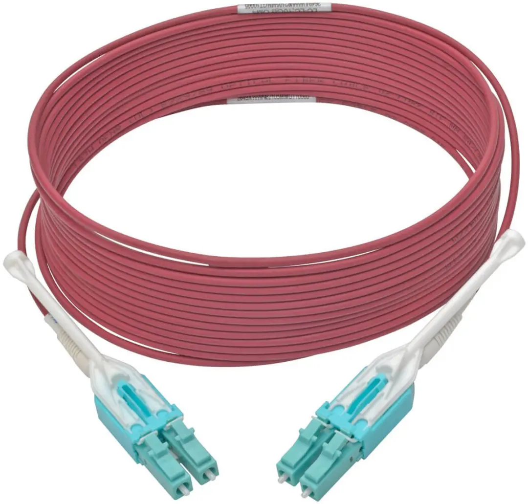 Tripp Lite N821-05M-MG-T Glasvezelkabel 5m OM4 LC - Magenta